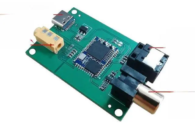 Main image of USB digital interface Typec sound card analog input to Spdif optical fiber coaxial digital audio output