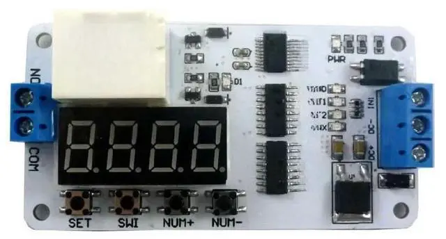 Main image of DC 12V Latching Pulse Relay Delay Switch