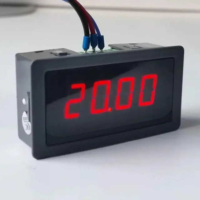 Main image of 0-4-20mA meter current meter digital display positive and negative 50mA input current meter display signal feedback