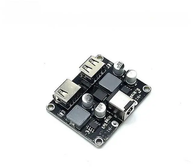 Main image of 2-way fast charger step-down module 12V24V to QC3.0 fast charger dual USB charging board