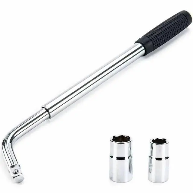 Main image of Telescopic tire nut wrench L-type wrench set socket wrench