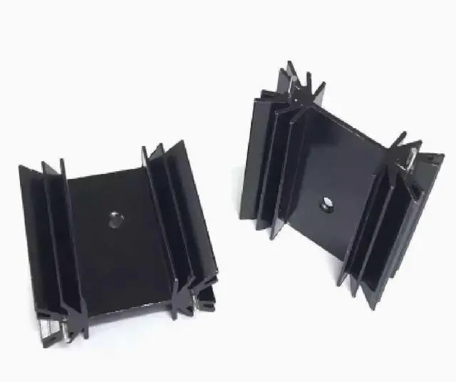 Main image of 100pcs Aluminum Amplifier Heatsink 38*34*12MM TO-247 Heatsink