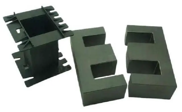 Main image of EE110 manganese zinc ferrite core needle-free plastic skeleton support power supply core high frequency transformer core
