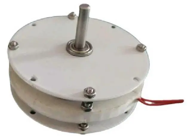 Main image of 80 micro disc coreless permanent magnet generator high efficiency mini low speed low resistance DIY wind hydraulic