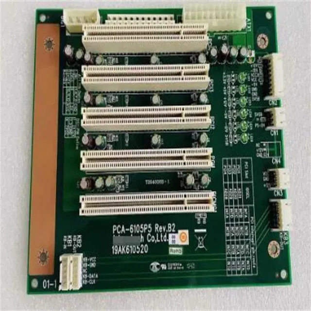 Main image of PCA-6105P5 .B2 Embedded IPC Industrial Backplane PICMG 1.0 Bus Expansion 5*PCI Slots