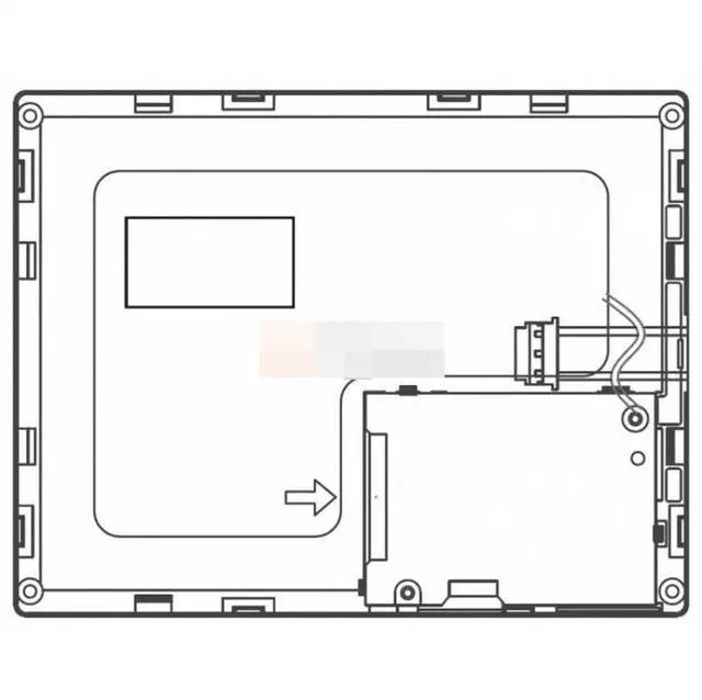 Main image of TX14D412 CAA 5.7 inch LCD screen