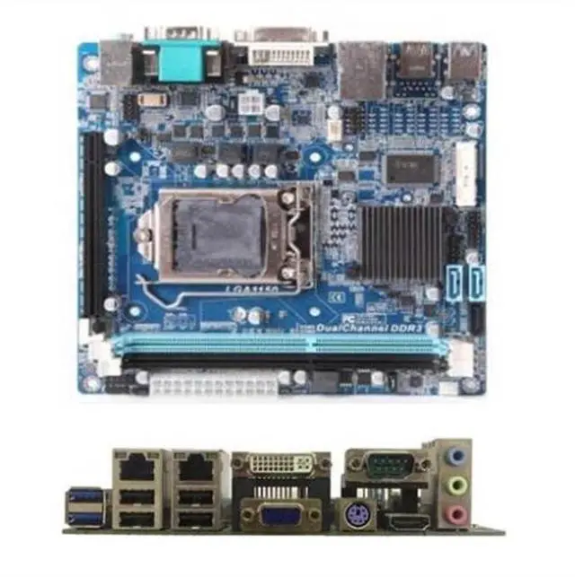 Main image of H81 B85 Mini- Motherboard for 4th i3 i5 i7 CPU Embedded with 6*COM 2* LVDS DVI