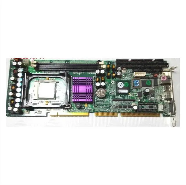 Main image of ROBO-8712VLA IPC motherboard, full size CPU card, ISA PCI industrial embedded motherboard, ROBO-8712 PICMG 1.0 bus, with CPU