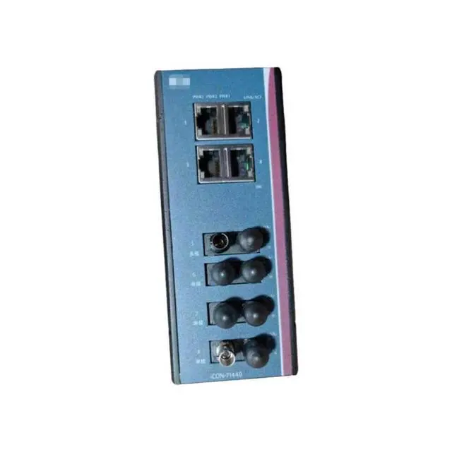 Main image of AX71440ZA6B 4*10/100TX + 1*100FX MM (ST) + 3*100FX SM (ST) 20Km Enhanced Managed Switch ICON-71440