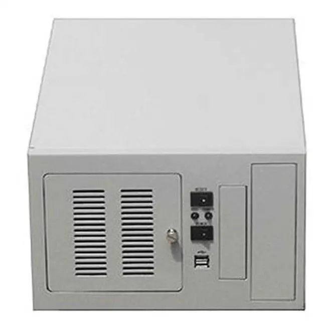 Main image of Industrial computer 6 slot ATX structure wall mount chassis 4U PCI ISA bus slot backplane industrial chassis supports half\full length CPU card