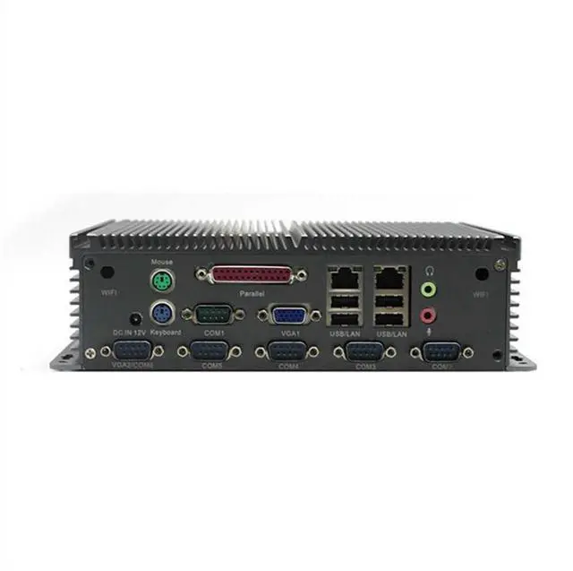 Main image of Embedded Computer IPC Fanless Mini Industrial Box Computer for J1900 CPU 6*COM