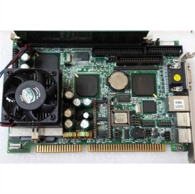 Main image of NuPRO-596 .B1 Board Industrial Motherboard Half-length CPU Card PICMG1.0 Embedded with CPU Fan