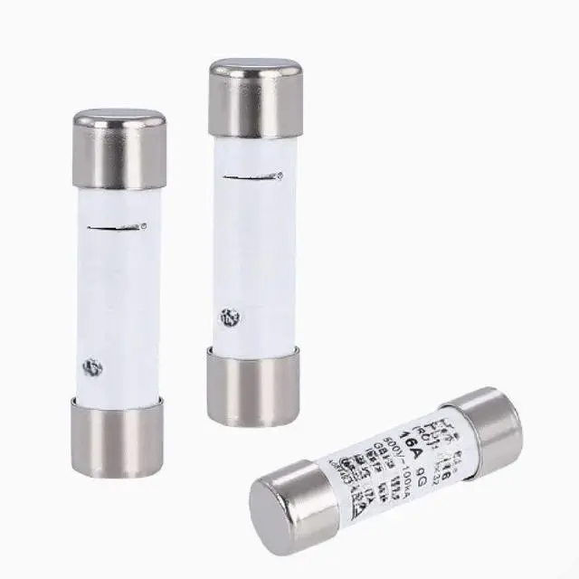 Main image of 10 RT19-16 RO14 ceramic fuse core 8X32mm cylindrical cap fuse tube 1A2A3A5A6A10A16A20A25A
