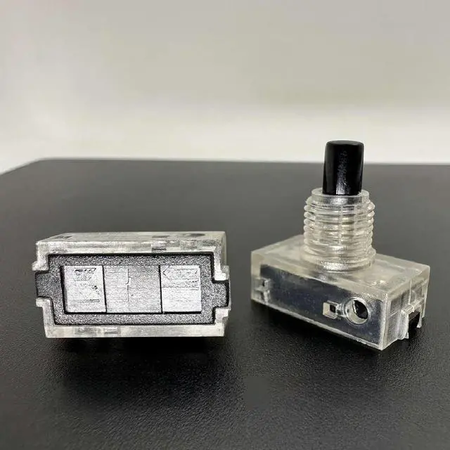 Main image of 5PCS 317 wire-controlled self-locking inner core small switch desk lamp power button foot pedal floor lamp