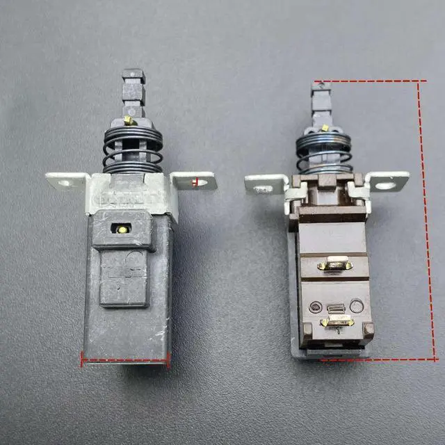 Main image of JP39 TV-3 self-locking power switch with lock button amplifier speaker chassis piano key button