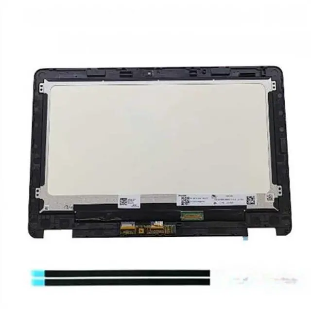 Main image of 11.6 inch LCD touch screen display assembly with frame/bezel for 3120 2 in 1 P33T P33T001 1366X768 30 pin 60 Hz