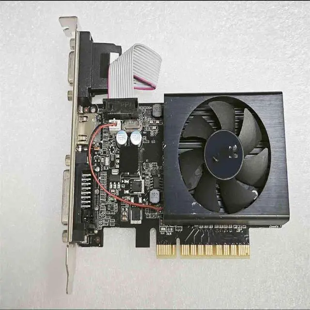 Main image of Applicable to GT710 2G D3 graphics card GPU DDR3 DVI HDMI VGA display interface