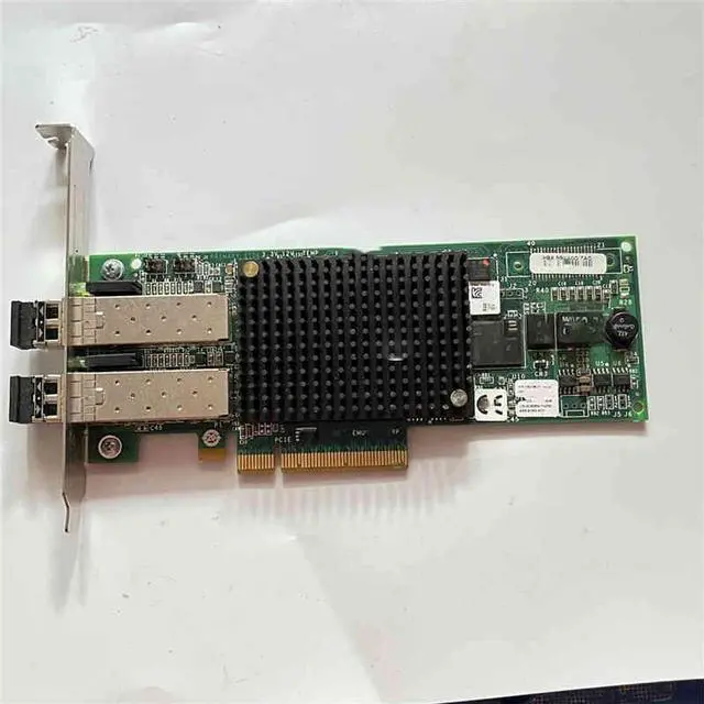 Main image of E12002 8GB Dual Port Fiber Adapter Card CN-0C856M 0C856M C856M