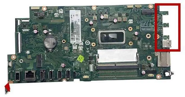 Main image of LA-H031P for A340-22IWL motherboard I3-8145U i5-8265U