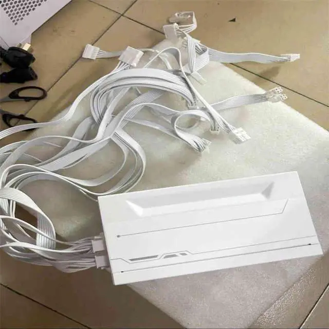 Main image of STR750MW STG-750G 750W power supply, includes cables as shown
