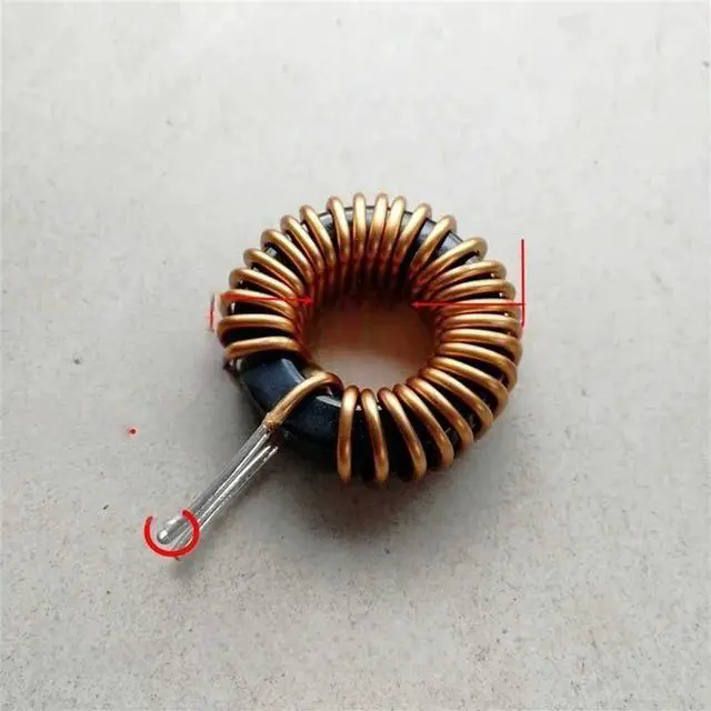 Main image of ZVS induction heating inductor coil outer diameter 40mm100uh iron silicon aluminum inductor magnetic ring