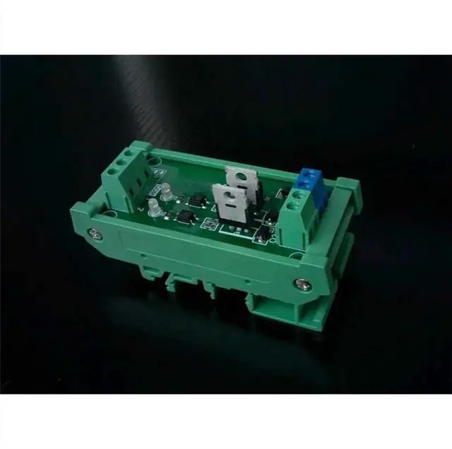 Main image of 2-way PLC amplifier board input fully compatible with optoelectronic isolation board high power transistor 3.3V 5V 24V