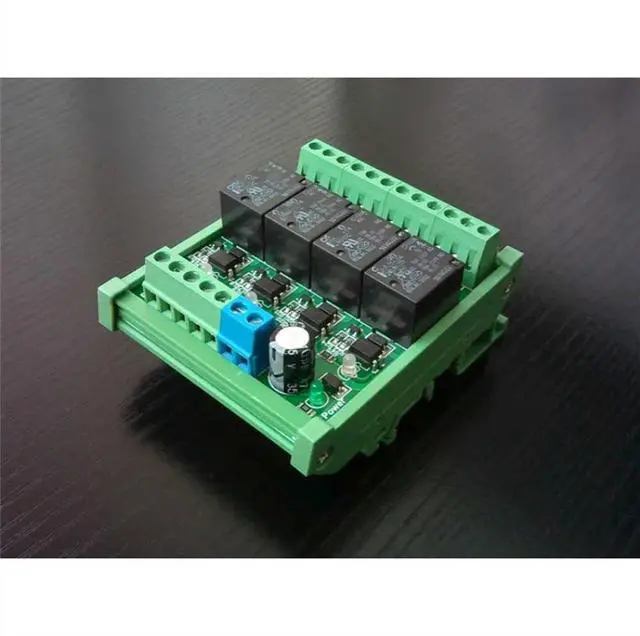 Main image of 4-way photoelectric isolation relay module module control board driver board microcontroller 5/12/24V