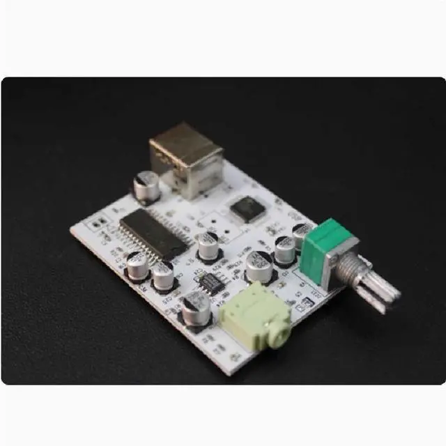 Main image of USB headphone amplifier CM108 TDA1305T TDA1308 IIS USB DAC decoder with USB cable OTG head