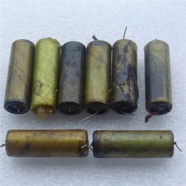 Main image of 1 0.1UF 600V non-polar oil-immersed capacitor fever-grade capacitor disassembly