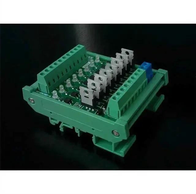 Main image of PLC amplifier board 8-way input universal output isolation tube board 5V/12/24V
