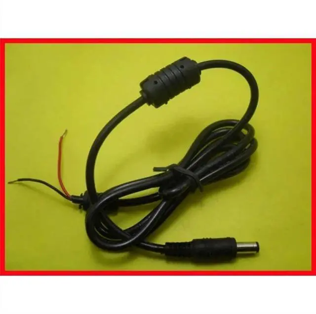 Main image of DC005 power cord with magnetic ring DC cord 5.5*2.5MM DC cord plug round wire straight head compatible with 2.1