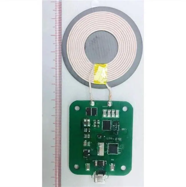 Main image of Wireless charging DIY mobile phone fast charging PCBA 7.5W/10W fixed frequency solution