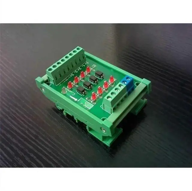 Main image of Photoelectric isolation module 4-way PLC signal level voltage conversion board