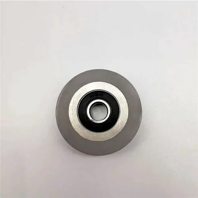 Main image of 40*8*10PU wheel special-shaped wheel flush rubber wheel edge banding machine flush wheel