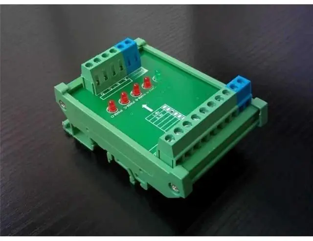 Main image of 4-way high-speed pulse signal 2MHz voltage level conversion MCU PLC 3.3/5/12/24V