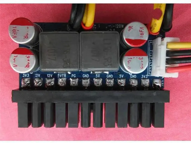 Main image of DC-ATX120W high power direct plug DC-ATX power module Mini-ITX small chassis 24PIN