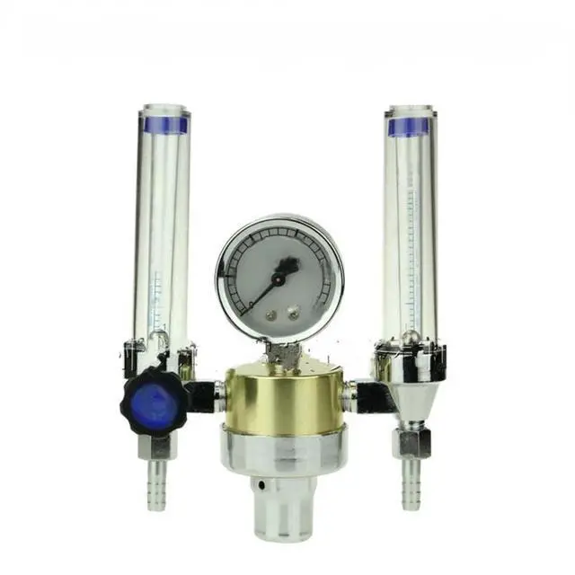Main image of Double-tube argon pressure reducer, double cylinder and double flow