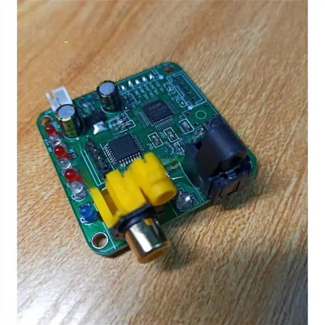 Main image of Soft control AK4118A receiving board coaxial fiber to I2S output 24bit192khz