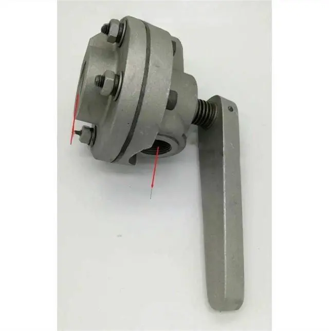 Main image of Aluminum manual sand control valve for high pressure sand blasting machine