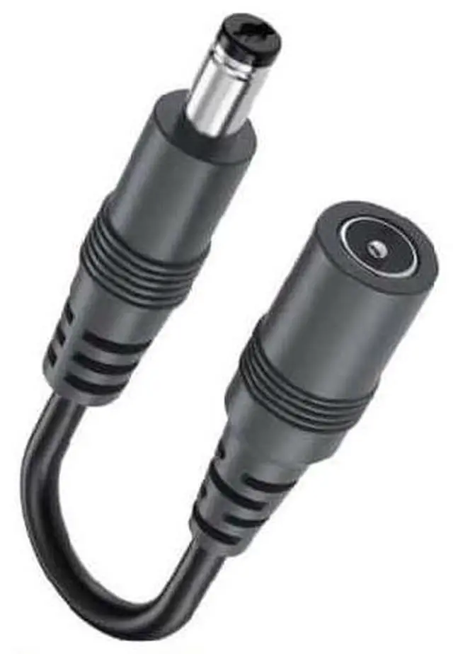 Main image of 587B DC 5.5x2.1mm Power Extension Cable; 5521 Power Adapter Cable (3.94 inches)