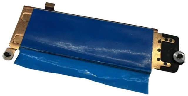 Main image of M.2 NVMe 2280 SSD mounting bracket and heatsink 0R6TGF for 7280, 7380, 7390, 7391, 7480, and 7491 laptops.