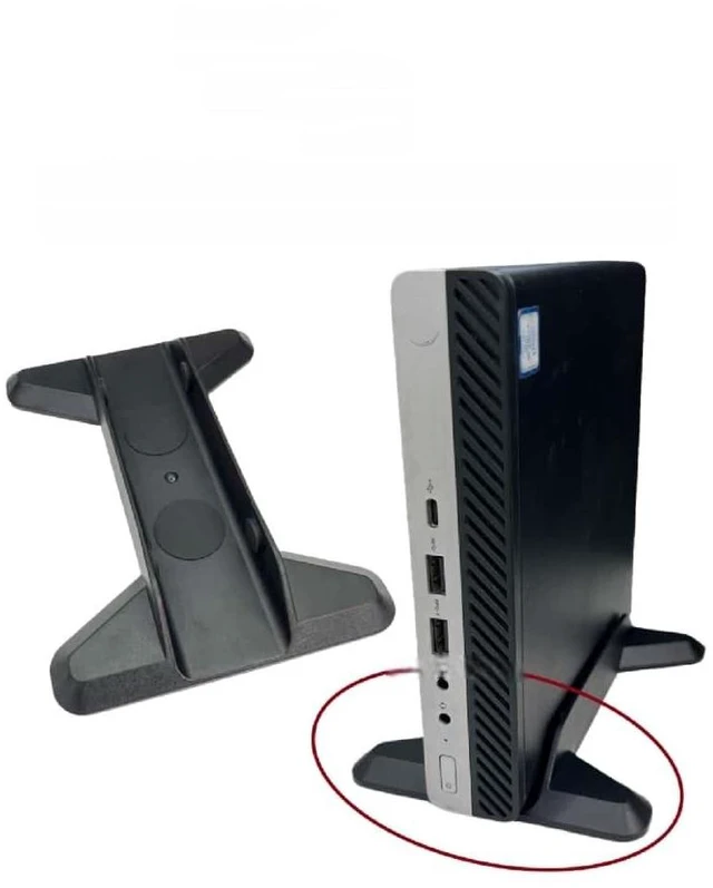 Main image of Vertical stand base for PC 400G2 400G3 G4 400G5 G6 DM 600G2 G3 G4 800G2 800G3 G4 G5 small form factor PC series