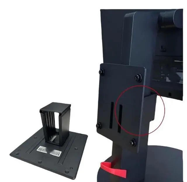 Main image of Liftable rear mounting brackets for M710Q, M720Q, M910X, and M920X monitors (T231, T241, T25M, T271, T27H, P231 series).