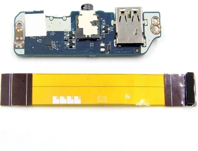 Main image of Audio jack USB switch board for E7440 H65F0 cn-0H65F0 0H65F0 LS-9591P LF-9591P