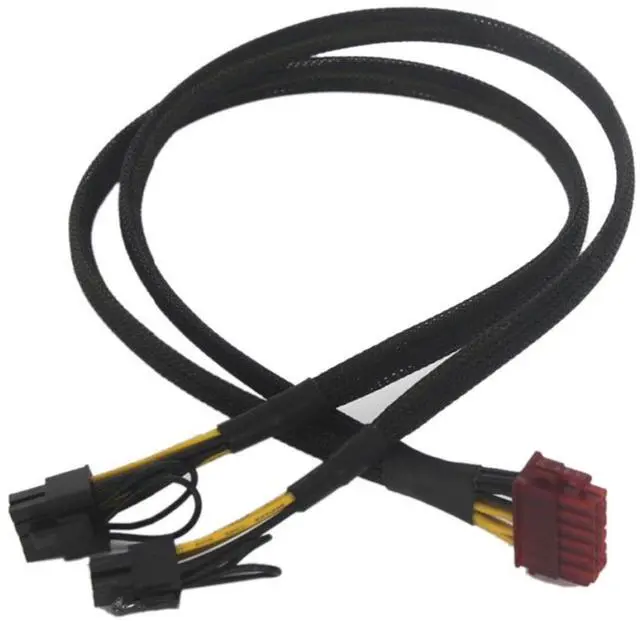 Main image of 12-pin to dual 8-pin (6+2-pin) power cable for modular power supplies