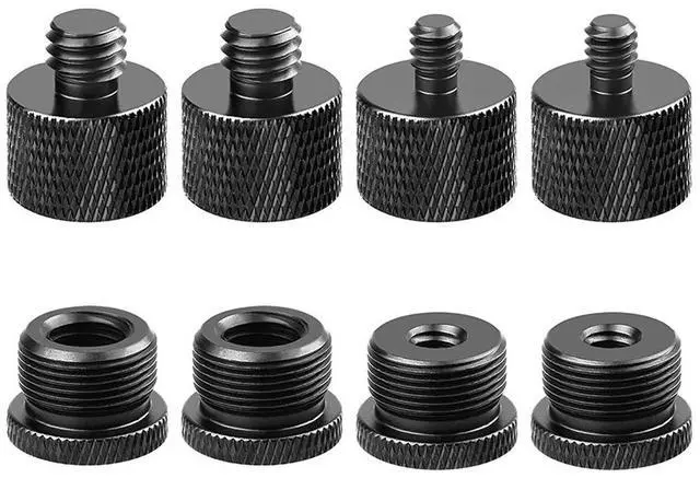 Main image of Microphone Stand Microphone Set, Microphone Adapter - 5/8 Female to 3/8 Male and 5/8 Female to 1/4 Male etc.