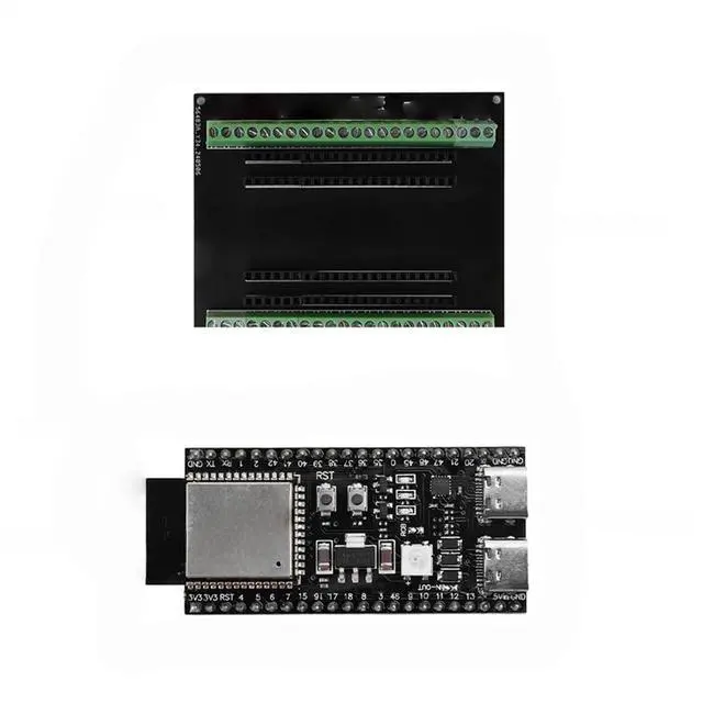 Main image of ESP32-S3 expansion board GO 1 in 2 out breakout board double layer expansion board with N8R2/N16R8 development board B