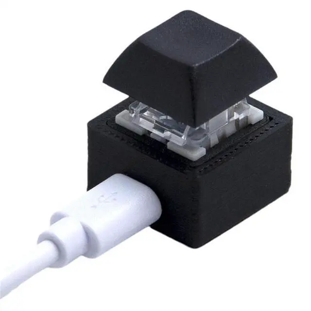 Main image of Mini Keyboard DIY Customized Shortcut Keyboard Game Mechanical Programmable Keyboard Red Switch 1 Key