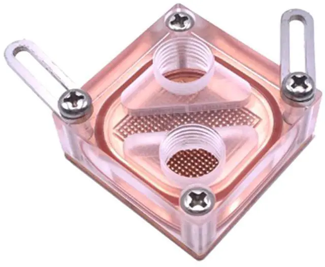 Main image of Chipset water cooling head computer water cooling acrylic transparent universal north bridge block suitable for computer CPU water cooling block