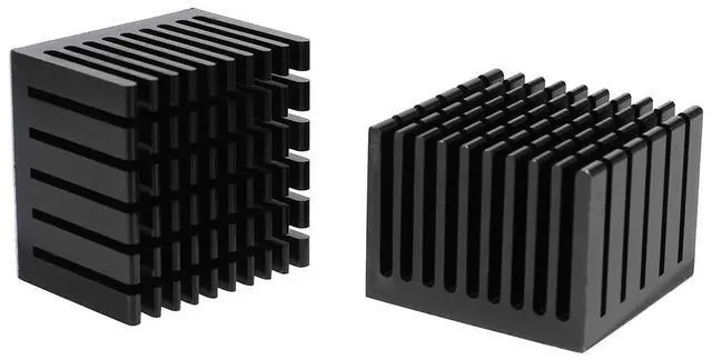 Main image of 40X40X30 mm aluminum heat sink for electronic chip LED with thermal conductivity